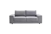 Eliana 3 Seater Sofa Fabric Uplholstered Lounge Couch - Fog