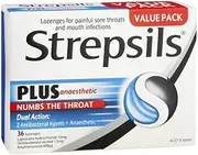 Strepsils Anaesthetic Lozenges Menthol 36 Pack