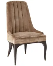 Global Views Channel Tufted Dining Chair