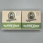 Dr. Squatch Alpine Sage X2 Men’s Natural Soap 5oz Bricc NEW