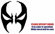 Spawn Face Mask Graphic Die Cut decal sticker Car Truck Boat Window Bumper 7"