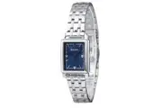 Bulova Classic Sutton Diamond Accent Stainless Steel Blue Dial Quartz 96P245 Women's Watch