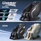 Livemor Electric Massage Chair Shiatsu Zero Gravity Back Head Massager 3D Large