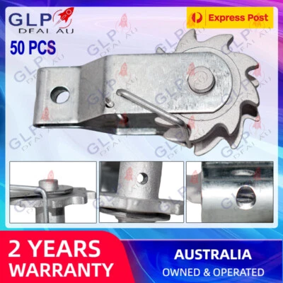 50Pcs INLINE RATCHET STRAINER FOR TENSIONING FENCE WIRE TENSIONER BULK - EXPRESS