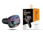 C15 Bluetooth 5.0 FM Transmitter Car Kit MP3 Modulator Car Charger