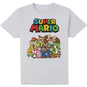 Nintendo Super Mario Squad Unisex T-Shirt - White