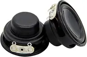 MCFPGFVKNA 2Pcs 32MM Audio Full Range Mini Speaker Units 4 Ohm 3W Inner Magnetic Loudspeaker DIY Multimedia Music Sound Speaker Bookshelf Speaker