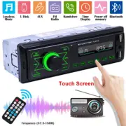 1 Din Car FM Radio MP3 Player Bluetooth USB Stereo Audio Receiver AUX FM USB SD