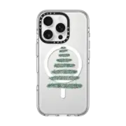 iPhone 16 Pro Clear Case MagSafe Compatible O CHRISTMAS TREE