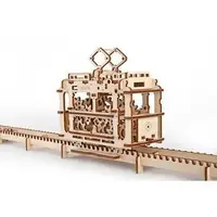 在飛比找Yahoo!奇摩拍賣優惠-Ugears 輕軌電車 TRAM WITH RAILS 捷運