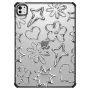 iPad Pro 11-inch (M4) iPad Impact Case Chrome Doodles