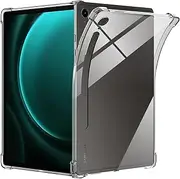MEZON Ultra-Thin Transparent Clear TPU Gel Case for Samsung Galaxy Tab S9 FE 10.9" (SM-X510, X516) – Anti Scratch, Shock Absorption (Tab S9 FE, Gel)
