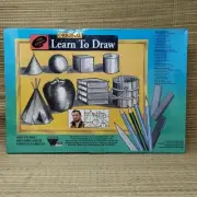 Learn To Draw Art Set Kit Vintage Jon Gnagy 73129 Weber Martin - Sealed New