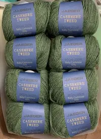 在飛比找Yahoo!奇摩拍賣優惠-JAEGER Cashmere Tweed 綠