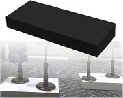 Rectangle Mannequin Display Pedestal Stand,Decor Platform Base Bracket,Plinth Raiser Table,for Home and Commercial Use(Black,100x60x10cm)