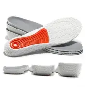 Height Increase Insole Elastic Shock Absorbing Sports Men US 8-10 1.5cm-white