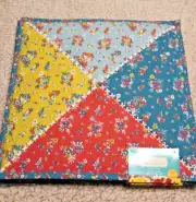 The Pioneer Woman - Rose Ditsy Square Quilted Placemats - Set of 6 - New