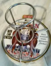Bayou Classic Stainless Steel Beer Can ChickCan Chicken Rack 0880PDQ New