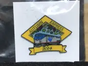 Amtrak Enamel Autumn Express Hat/Lapel Pin 2014
