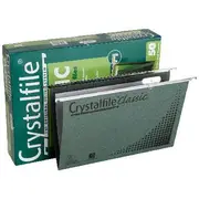 Crystalfile Foolscap Classic Suspension File 50 Pack