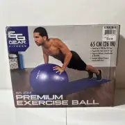 Go Time Gear Premium Exercise Ball 65 Cm
