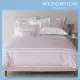 【WEDGWOOD】500織長纖棉Bi-Color素色被套枕套組-紐曼經典粉(雙人180x210cm)