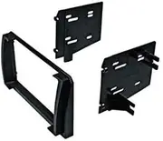 Double Din Car Stereo Radio Install Dash Kit -Made for 2009-2010 Toyota Matrix, Made for 2009-2010 Pontiac Vibe