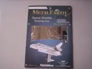 Metal earth Space Shuttle enterprise 3D laser cut out models silver