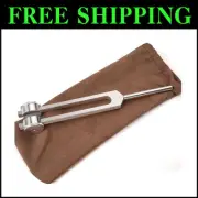 128 Hz Sound Therapy Tuning Fork in Stylish Black - Perfect for Meditation