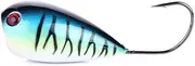 Popper Fishing Bait 8cm/13g Fishing Lure Croatian Egg Big Mouth Single Hook Fake Bait Outdoor Fishing Gear Artificial Hard Bait