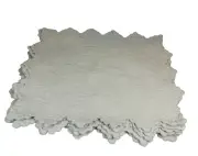 Set Of 6 Noble Excellence 100% Cotton Fallbrook Linen Quilted Placemats NWT