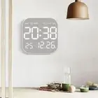 Wall-mounted Digital LED Clocks Multi-functional Alarm Clocks Bedroom