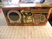 COFFEE COFFEE MUG & WARMER SET HOUSTON FOODS NEW IN BOX HAZLENUT
