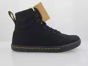 New Docs Dr. Martens Rozarya II Black Canvas Shoe Boot Women's Size 6