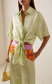 [Rosie Assoulin] Tie Me Up, Tie Me Button-Down Shirt