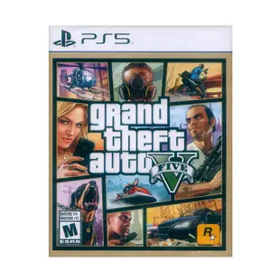 PS5 GTA5 俠盜獵車手5 中文美版 grand theft auto V FIVE 【一起玩】