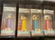FUNKO POP GOLDEN GIRLS FOUR PIECE PEZ DISPENSER SET IN PROTECTORS! NICE