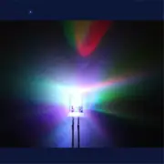 3mm/5mm LED Lamp Fast/Slow Flash RGB Water Clear Light Round Top Emitting Diode