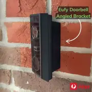 Eufy 2K Doorbell E340 Wedge Angle Bracket 45 & 60 Degree - UV Resistance