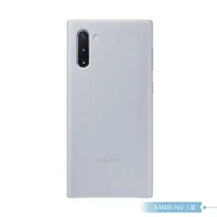 【SAMSUNG 三星】原廠Galaxy Note10 N970專用 皮革背蓋-小牛皮(公司貨)