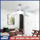 40W LED Light Ceiling Fan 3 Colors Adjustable Ceiling Fans Lamp for Home Bedroom