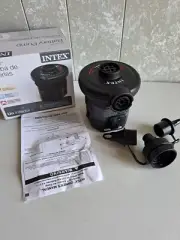 Intex Quick Fill Electric Air Pump AC Inflater Deflater Device NEW Batteries