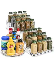 Sorbus Acrylic Spice Organizer Set