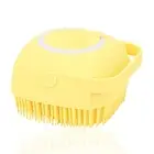 Bath Brush Silicon For Hair Scalp & Body Bath Scrubber With Soap Dispenser