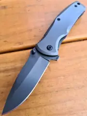 MINI SIZE - 420 STAINLESS BLADE POCKET FOLDING KNIFE & POCKET CLIP!