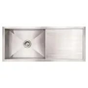 Whitehaus WHNCM4019 Commercial Single Bowl Undermount Sink - Stainless Steel