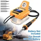 Cordless Soldering Iron Station,with 5 x Soldering Tip Replacements, for Dewalt