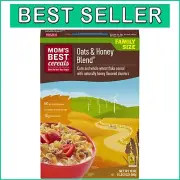 Family-Friendly Oats and Honey Cereal - 18 Oz, Bulk Pack of 14 Boxes, Kosher