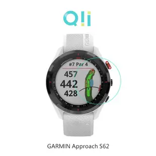 Qii GARMIN Approach S62 玻璃貼 (兩片裝) 手錶保護貼