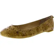 Sam Edelman Womens Leighton Tan Ballet Flats Shoes 8.5 Medium (B,M) BHFO 4170